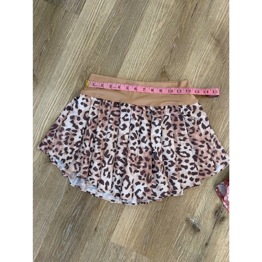 Aerie‎ OFFLINE Real Me Skort Shorts Bundle Festival Women M Pink Floral Leopard - Picture 5 of 15